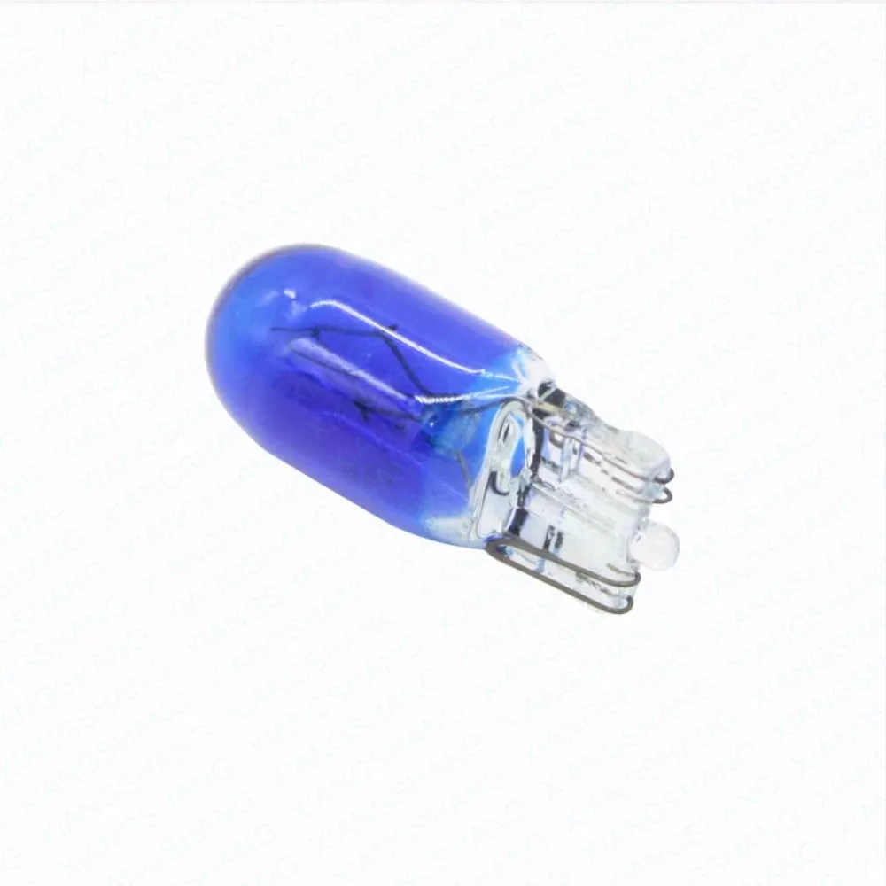 100 шт. автомобильные галогенные лампы T10 W5W 194/501 4300K 5 Вт|blue interior car lights|interior lightsinterior