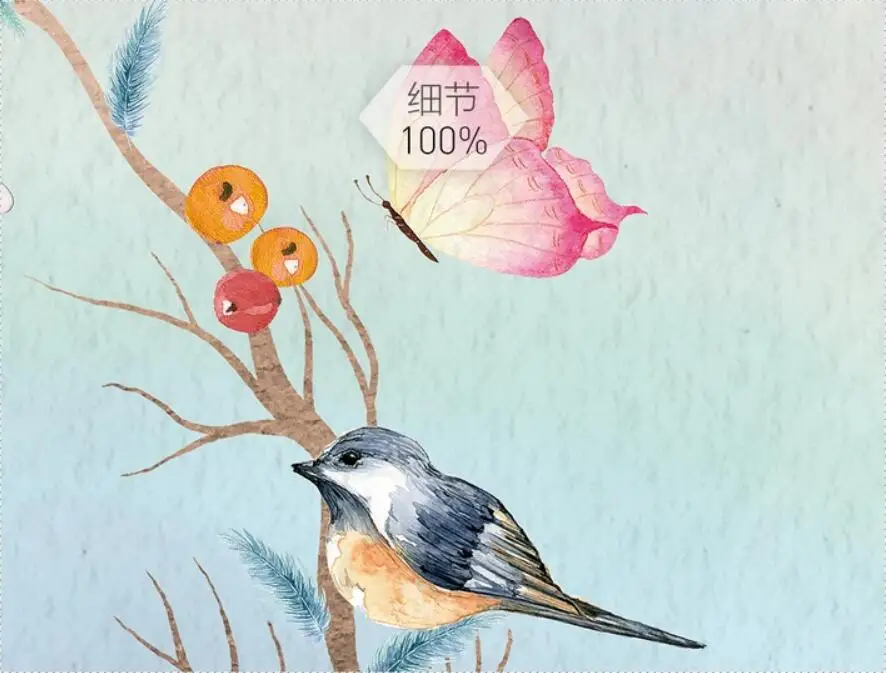 WDBH 3d обои на заказ фото лес Радуга Лось Детская комната фон стены настенные