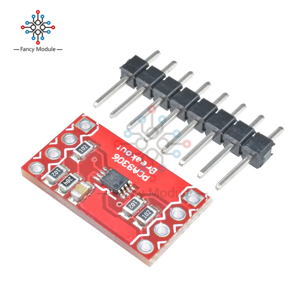 PCA9306 двунаправленный IIC I2C Уровень напряжения Переводчик Breakout Board модуль высокого