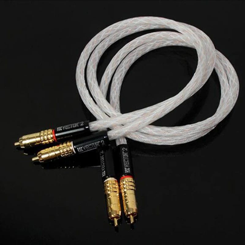 Hi Fi пара Тара Labs RSC Вектор 2 соединители аудио кабель с позолоченный штекер