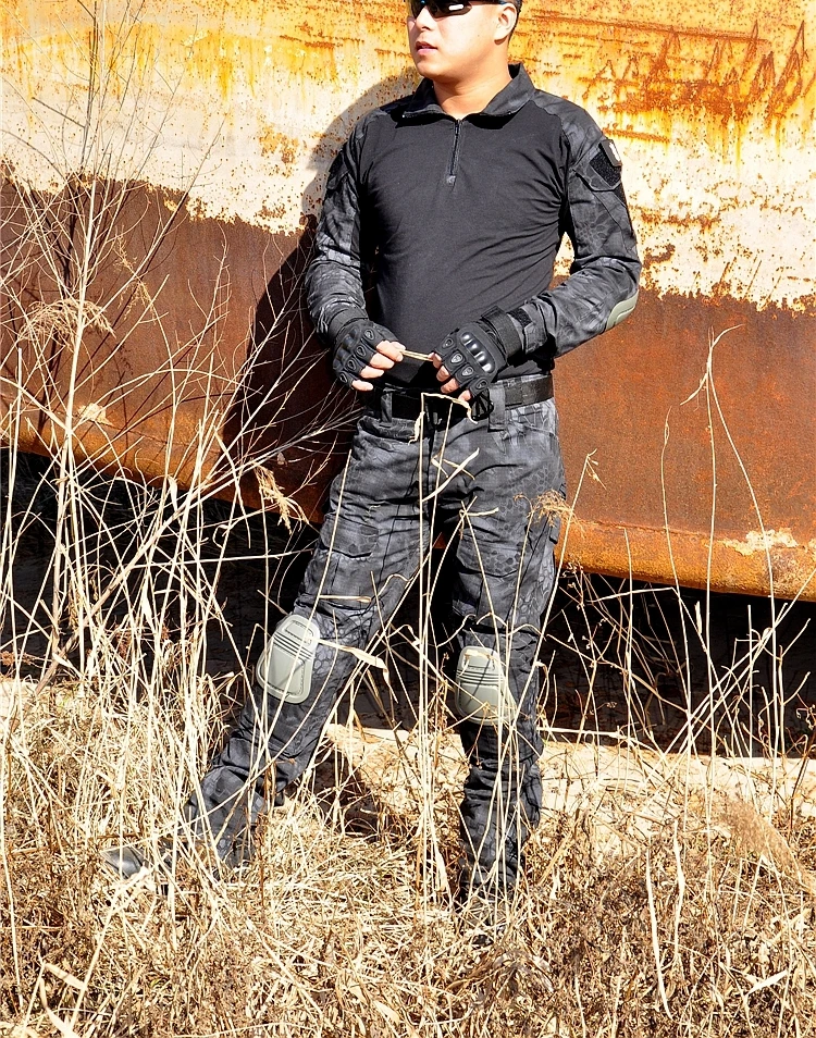 Тактическая камуфляжная форма Gen3 боевая рубашка штаны военный страйкбол