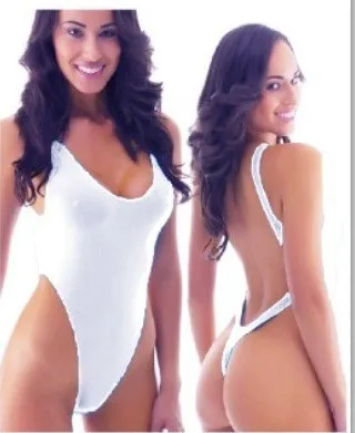 Новинка 2016 сексуальные стринги Цельный купальник боди с открытой спиной