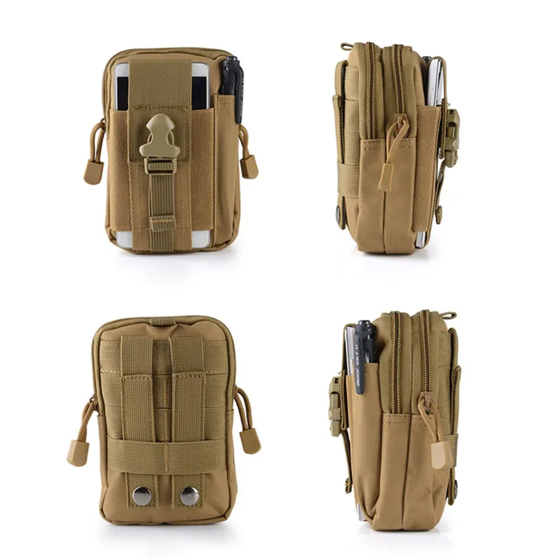 Мужская тактическая Сумка Molle, поясная сумка, маленький карман, военная поясная сумка, чехлы для телефона, для бега, путешествий, кемпинга