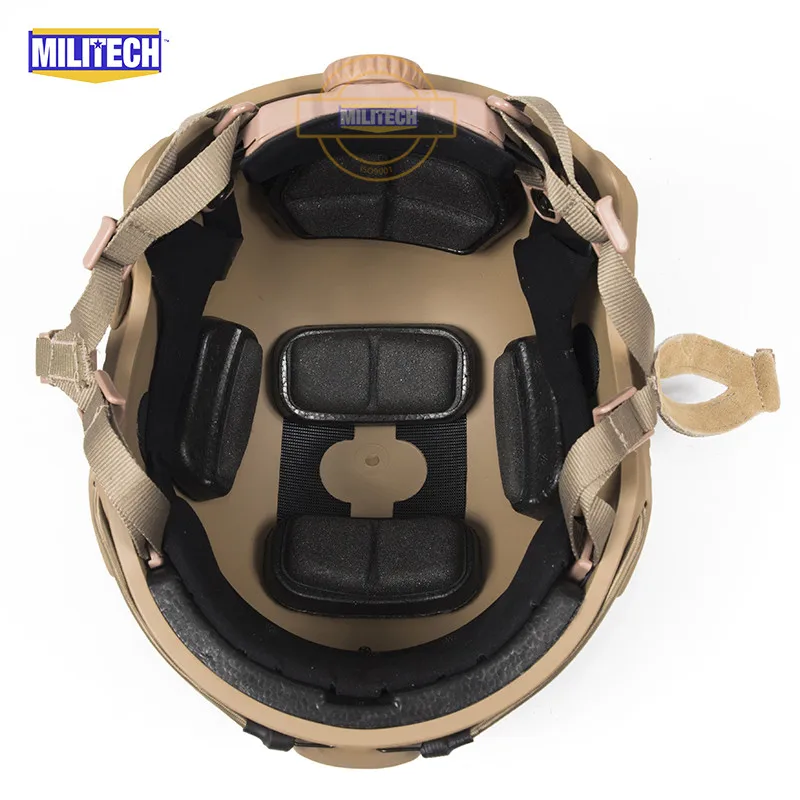 MILITECH Быстрый Койот FA стиль супер ABS страйкбол тактический шлем Ops Core высокой резки