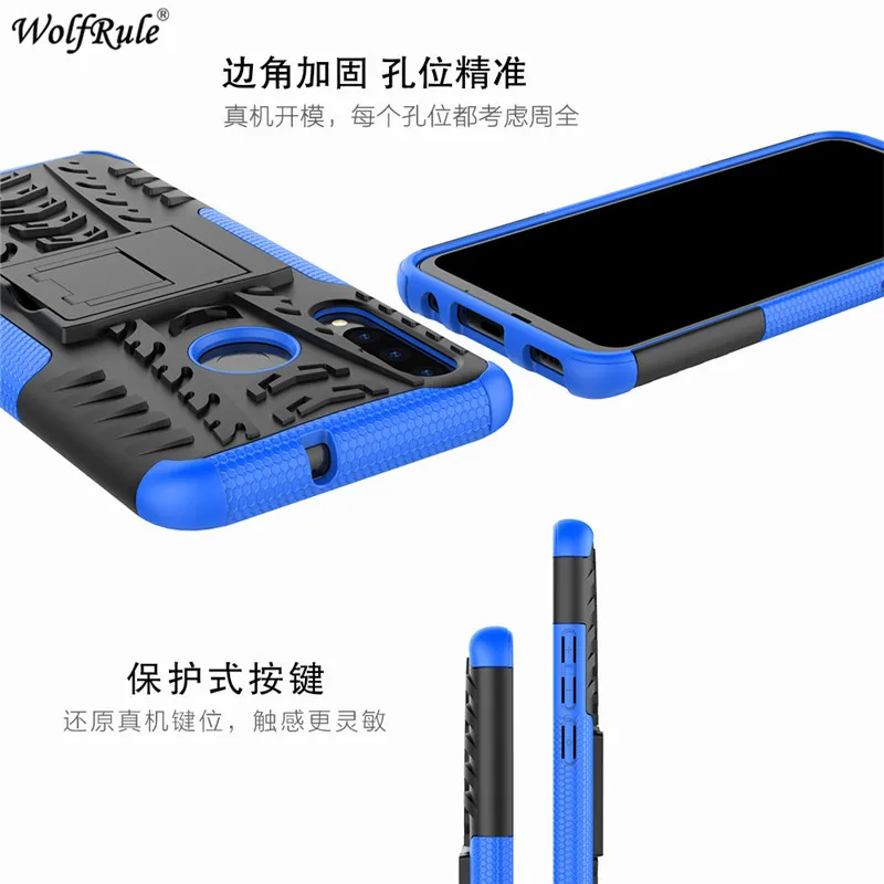 Чехол для Huawei Honor 10i чехол из ТПУ и поликарбоната защитный бампер задней панели