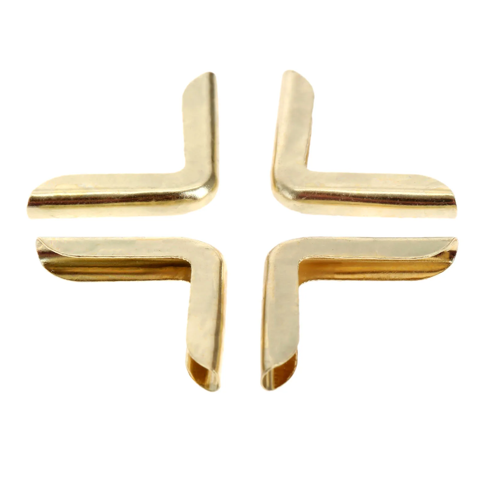 100 шт золотой деревянный ящик железный Скрапбукинг альбомы угловой кронштейн