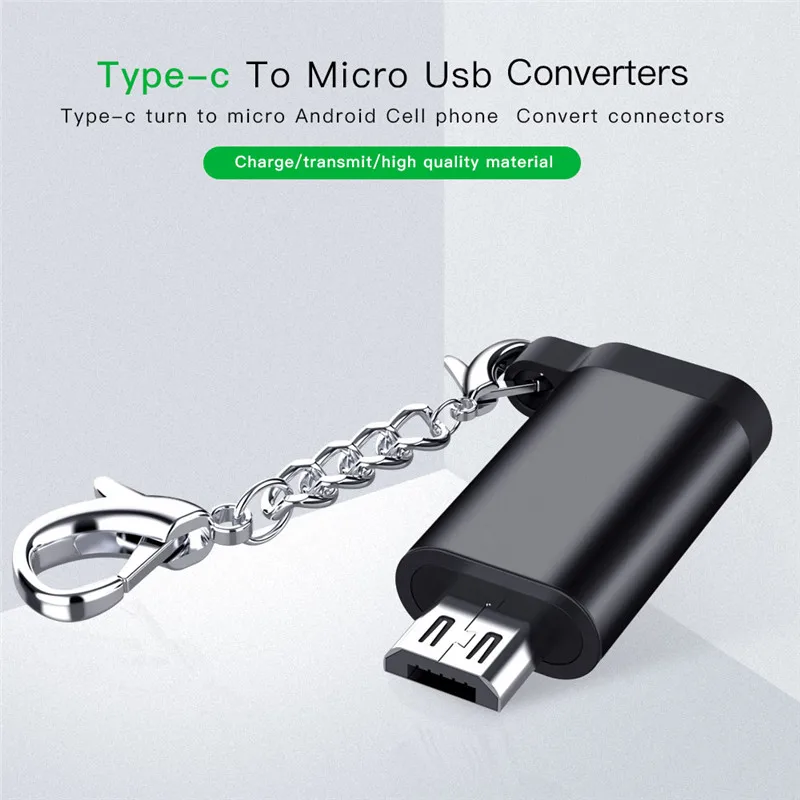 Micro USB Кабель-адаптер Micro USB мужчина к Type-C Женский конвертер USB OTG адаптер для передачи данных для Samsung Xiaomi Huawei