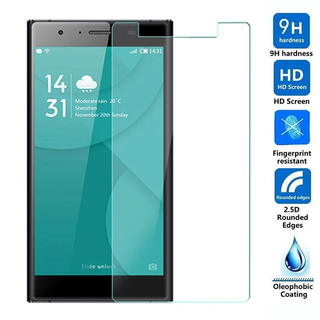 2.5D Закаленное стекло Для Doogee Y300 Высококачественная защитная пленка