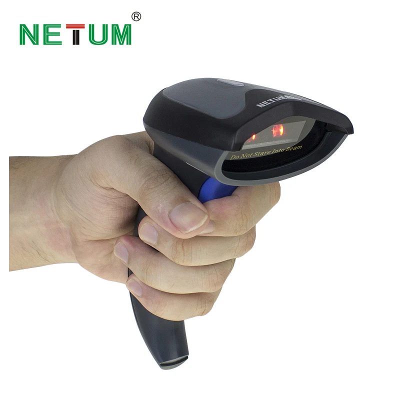 Беспроводной считыватель штрих кодов NETUM W6 2 4 ГГц ручной CCD работает с Android и