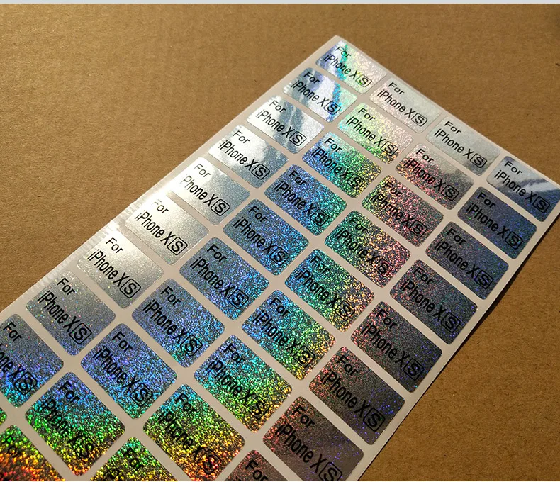 2000 шт оптовая продажа лазерная этикетка модель мобильного телефона наклейка для