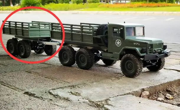 Грузовик ковш прицеп наборы для масштаба 1/10 1/12 1/16 1/24 RC игрушка военный грузовик