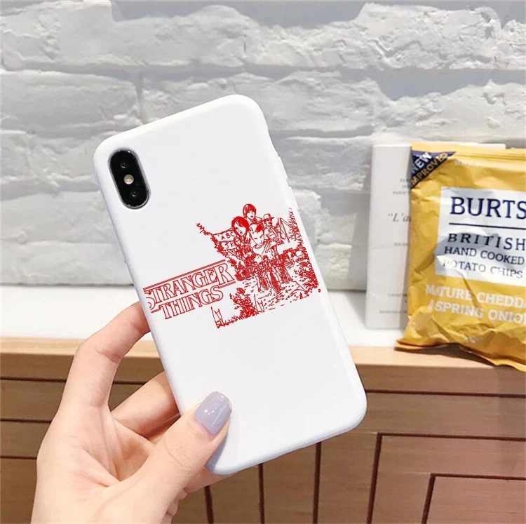 Необычные вещи художественная наклейка чехол для телефона для iPhone X 7 Plus XS 10 чехол силиконовый чехол для телефона для iPhone 6S 8 6 Plus XS Max чехол