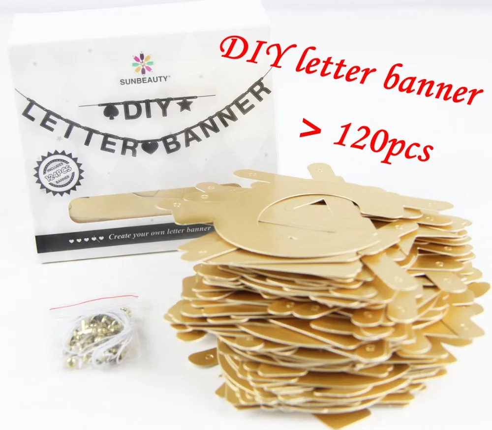 DIY настраиваемый Набор для украшения букв и символов вечерние тематические