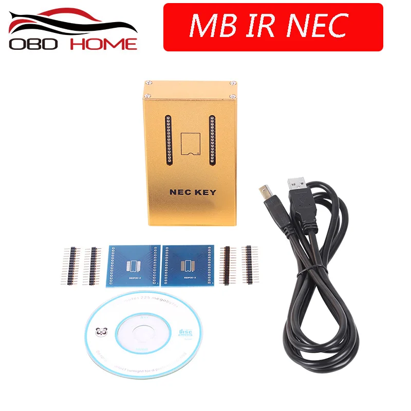 Оптовая продажа OBD2 МБ ИК NEC ключ + ключевой программист для Mercedes Benz ключевом Авто