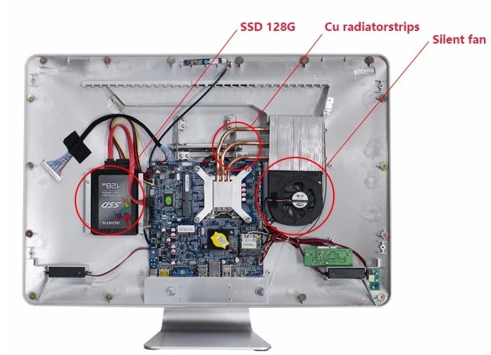 OEM 18 5 дюйма 21 23 27 дюймов Core i3 i5 i7 дешево все в одном wifi ПК/компьютер | Компьютеры и
