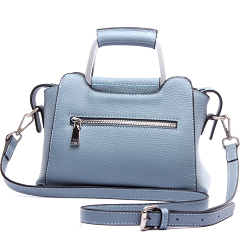 Fashion Boston Design Genuine Leather Black Handbag Women Famous Brand Ladies Top Handles Bag Crossbody Shoulder Tote | Багаж и сумки