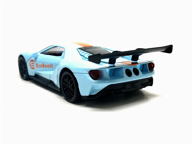 1/32 GT Супер спортивный автомобиль литье под давлением модель игрушечного автомобиля моделирование звук и светильник для детских игрушек