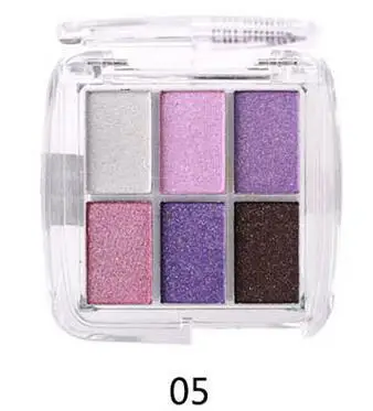 Хит 2015 Новинка Hong Kong COLORBOX 6 цветов Потрясающие очаровательные тени для век 7g