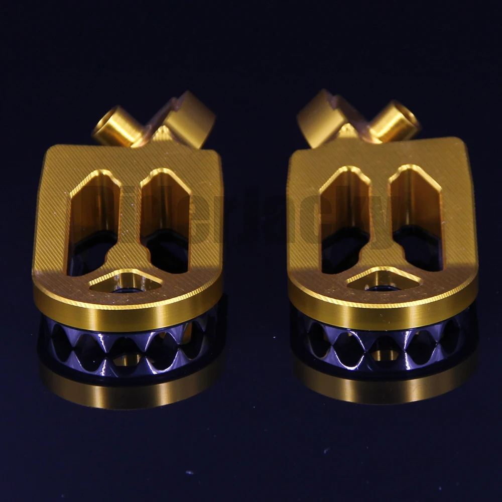 CNC Алюминиевый Золотой мотоцикл подставки для ног подножки Yamaha YZ426F WR426F WR YZ 426F 2000