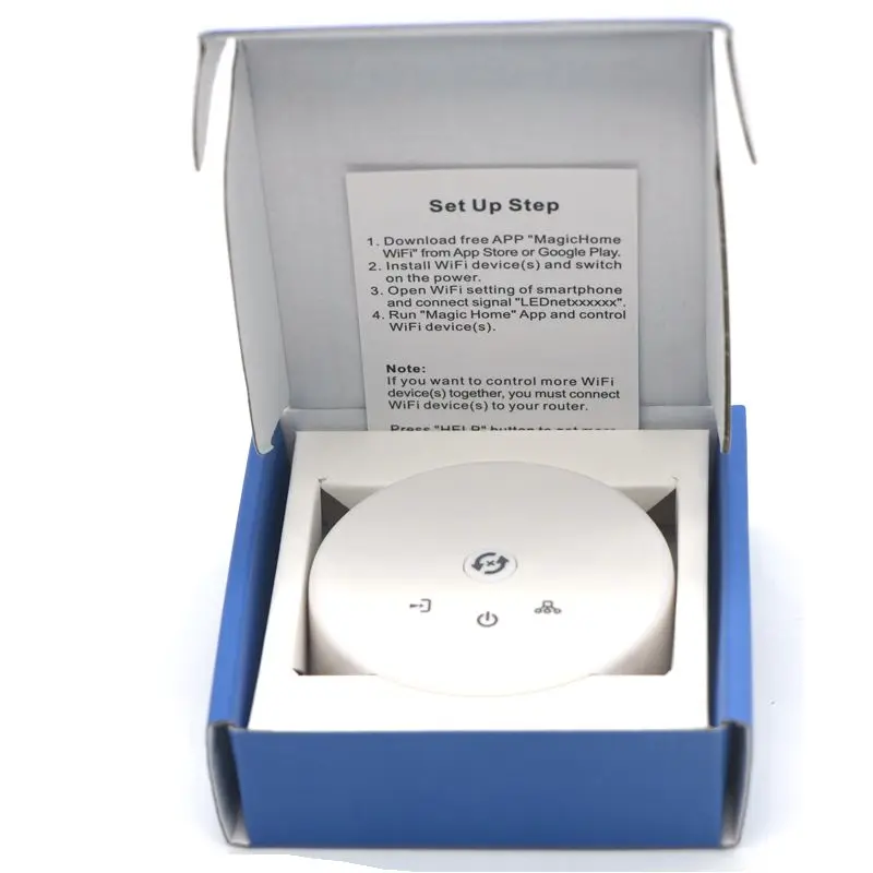 Magic UFO RGB/RGBW WiFi LED контроллер DC 12 24 В для IOS и Android программного обеспечения функция