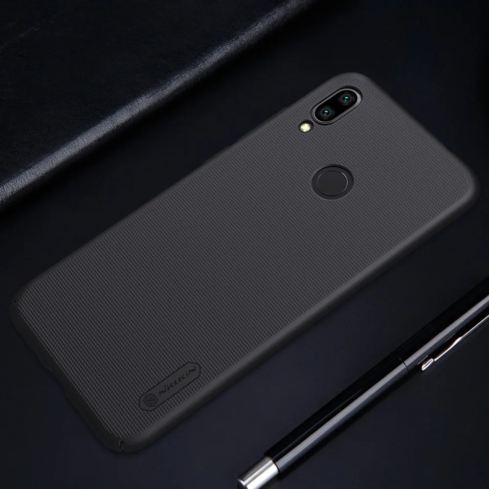 Чехол для Xiaomi Redmi Note 7 Nillkin Super Frosted Shield Note7 жесткий чехол-накладка из поликарбоната