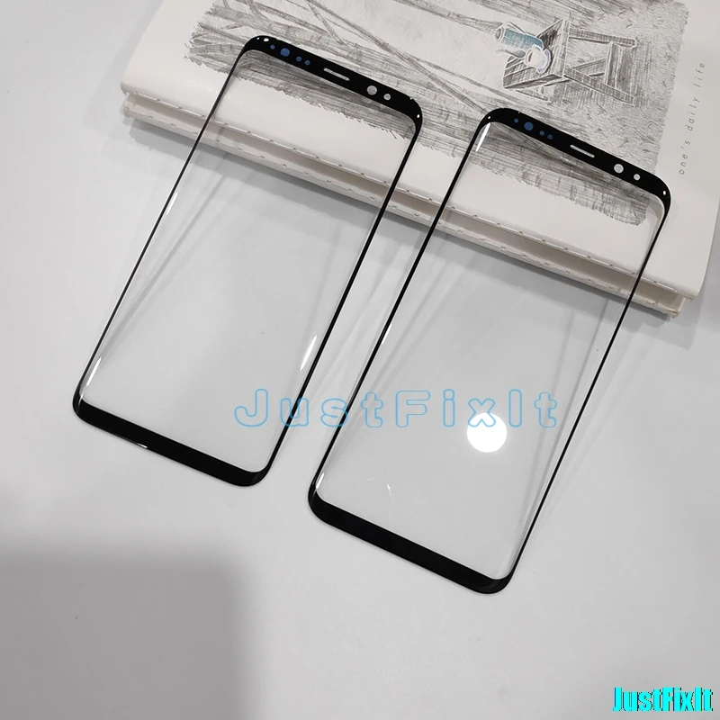 Ремонт Замена для Samsung Galaxy S8 plus G950 G955 передний экран ЖК стекло объектив внешнее