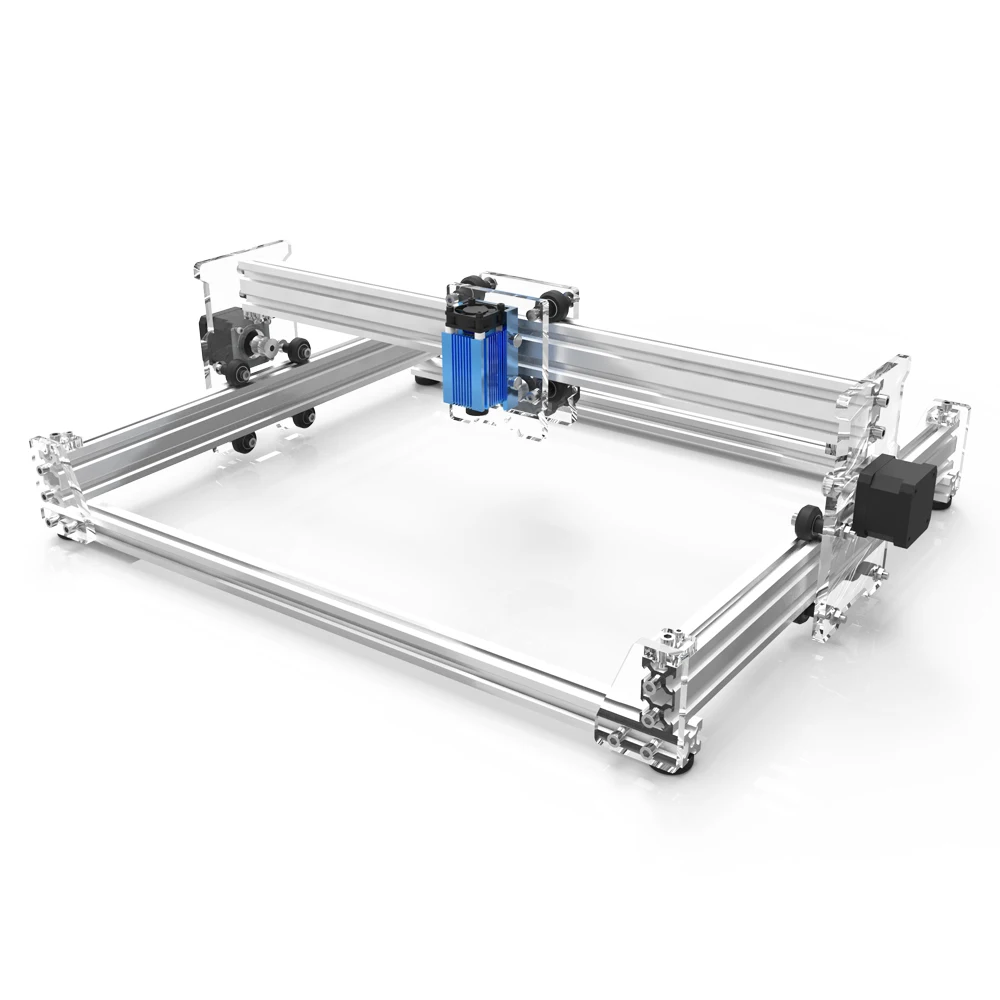EleksMaker абсолютно EleksLaser A3 Pro 500 МВт настольный USB лазерный гравировальный станок для резьбы гравировальный станок DIY лазерный принтер