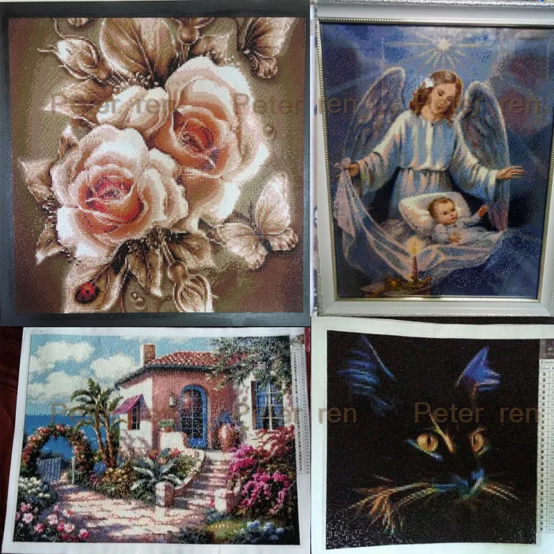 Питер Рен Алмазная Картина Вышивка крестом животное 3 круглые/квадратные мозаика