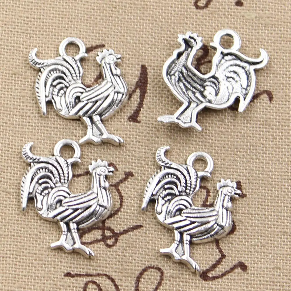 15 шт. подвески в виде петуха 22x18 мм|charms jewelry making|making pendantpendants making |