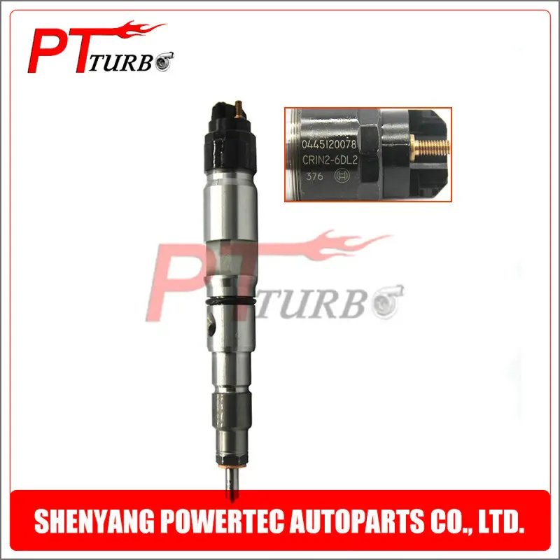 Оригинальный впрыск топлива 0445 120 078 для FAW J6 8.6D 258KW 0445120078 (00986AD1014) грузовик