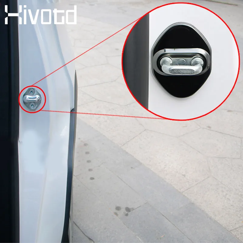 Hivotd для тойота ch r Toyota C HR CHR 2020 2019 2018 2017 дверной замок из нержавеющей стали защитный