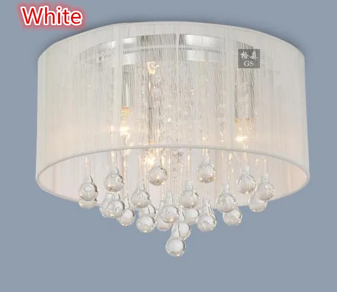 Новый Хрустальный потолочный Люстра подвесной светильник светодиодная лампа 220