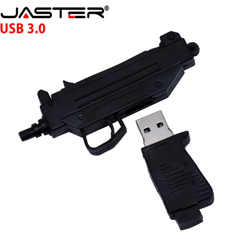 JASTER 3,0 пистолет usb флэш-накопитель Флешка 4G 8G 16G 32G 64GB пистолет ak47 флэш-накопитель usb 3,0 мультфильм пистолет флешки