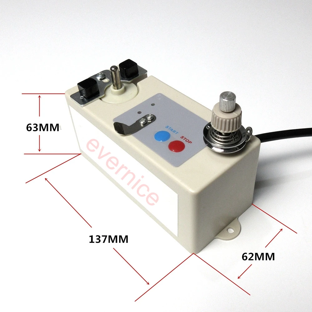 Автоматическое отключение катушки + стойка для ниток подходит всех типов кабин