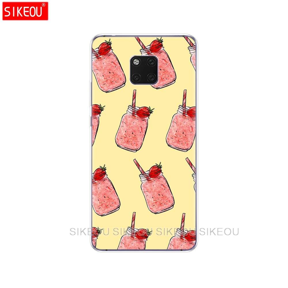 51747 Силиконовый чехол для huawei mate 20 pro, мягкий чехол для huawei mate 20 X, защитный чехол для mate 20 full 360 - Color: 51747