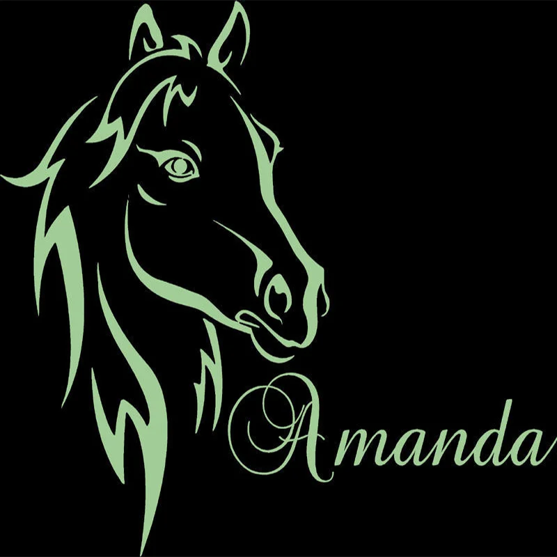 Горячая Распродажа новые наклейки на стену с именем заказ | Дом и сад