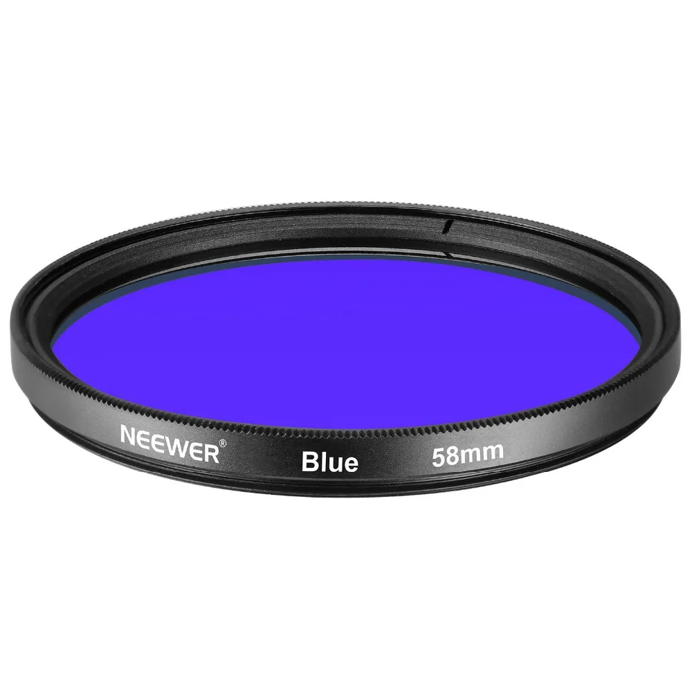 Neewer 67 мм полный синий фильтр объектива для Canon Rebel T5i/T4i/T3i/T2i/EOS 70D/700D/650D/600D/550D DSLR