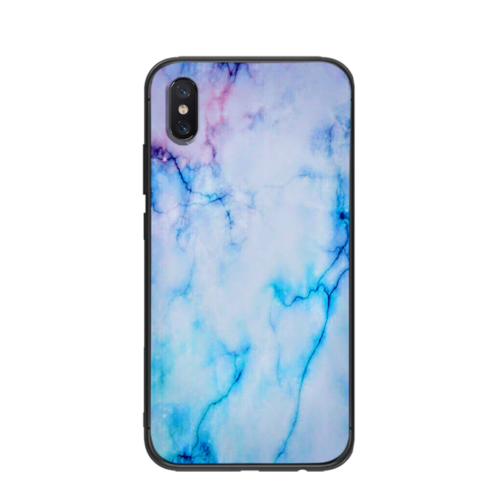 Мягкий чехол из ТПУ с мраморным узором для Xiaomi Redmi Mi6 8 9 A1 A2 F1 Plus 5/5 M8 Lite силиконовый
