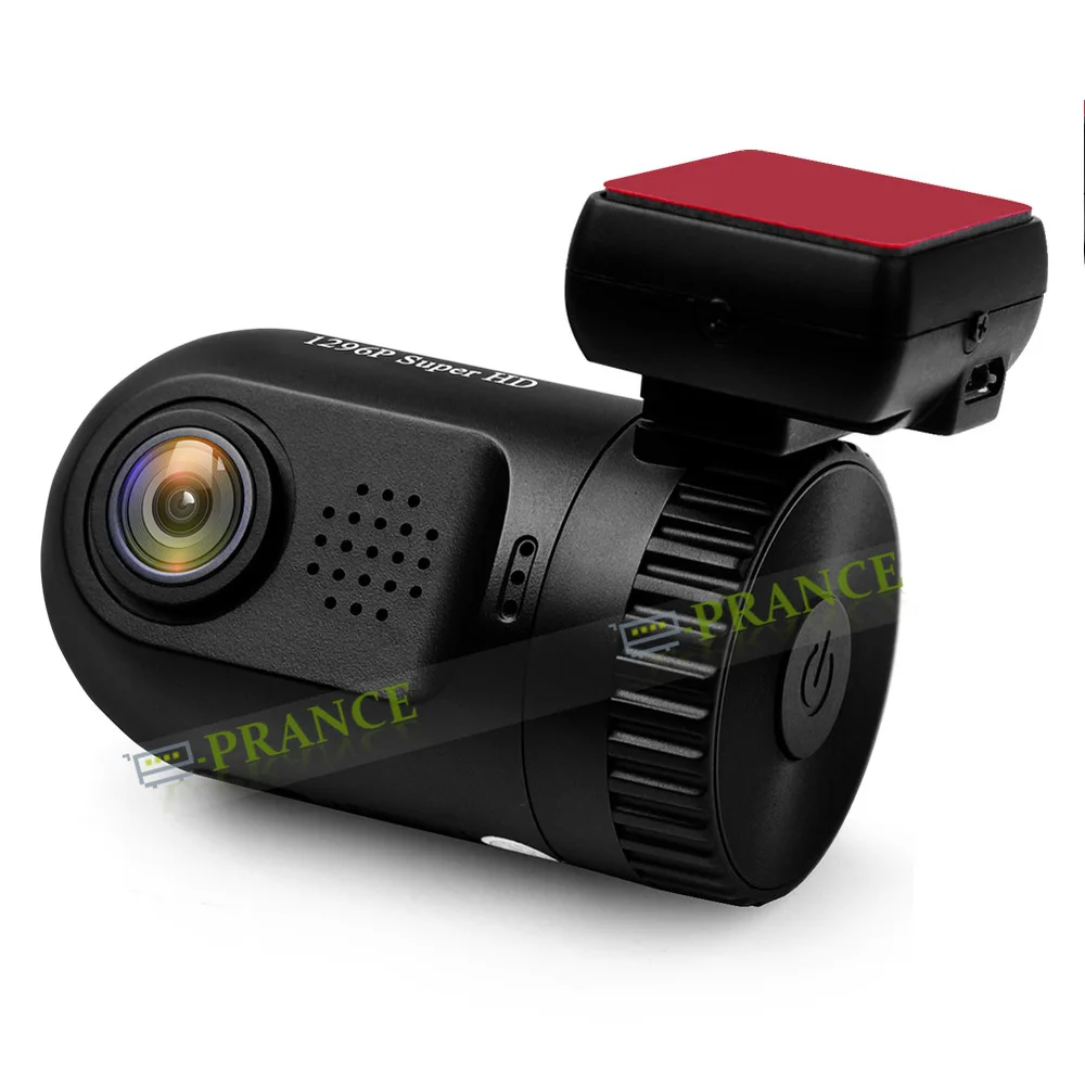 Smallest Mini 0805 Car Black Box Ambarella A7 OV4689 4MP 1296P Built-in 8GB GPS Logger HDR WDR LDWS H.264 Night Vision Blackbox |