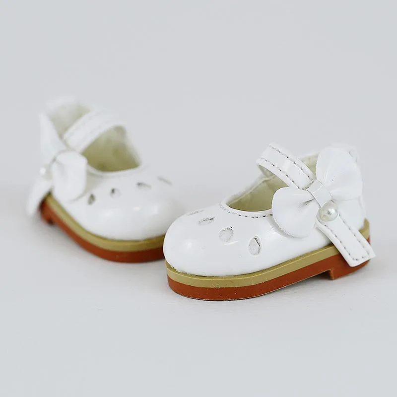 White 1 пара; Новинка; обувь для куклы YOSD; милая обувь BJD; 1/6 - Цвет: White