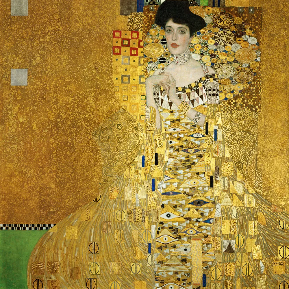 

Ручная работа Картина маслом Размножение Адель Bloch-Bauer I от Gustav Klimt