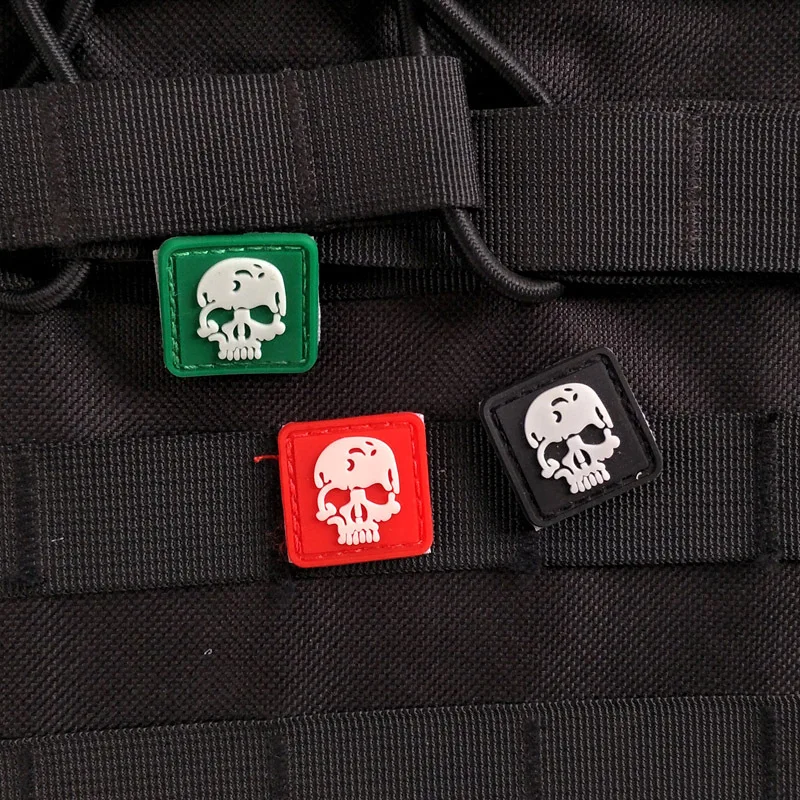Персональный логотип SWAT Биохимический ядро кости лягушка нарукавная повязка рюкзак шляпа украшения одежды военная тактика водонепроницаемый значок