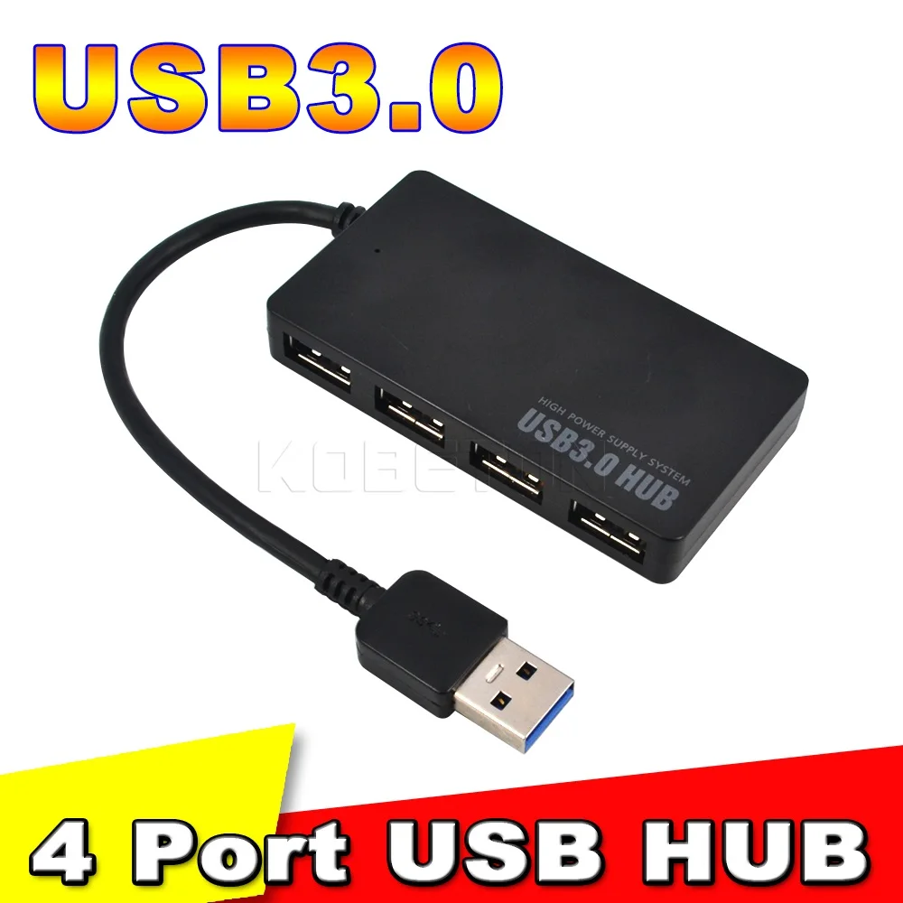 

NEW kebidu Original USB 3.0 HUB 4 Port Portable USB3.0 HUB for Windows and Mac OS