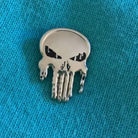 1 high morale lapel pin military 3d tactical army decorative badge steampunk metal craft skull brooch and skeleton pins