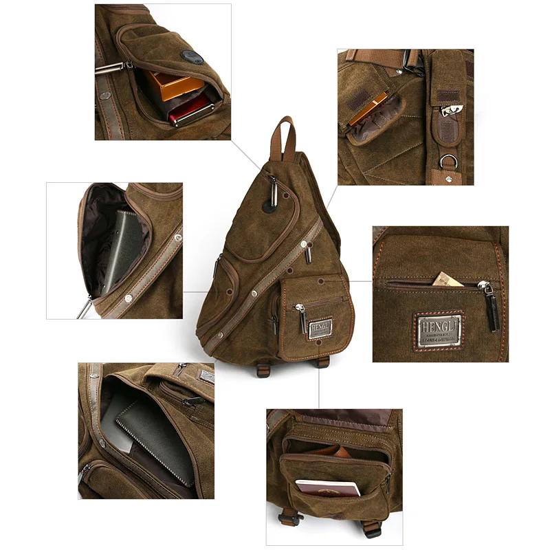 Ruil 2020 Для мужчин из парусины в стиле ретро универсальные Повседневное открытый