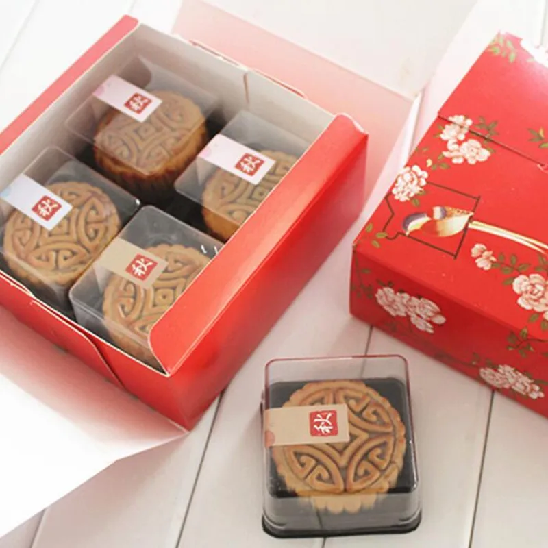 Оптовая продажа 20 шт./лот картонная коробка из красной бумаги для ключей