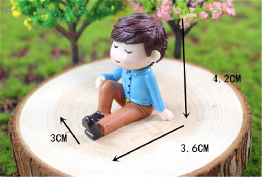 2 шт. DIY аксессуары романтические фигурки любовника для мальчиков и девочек