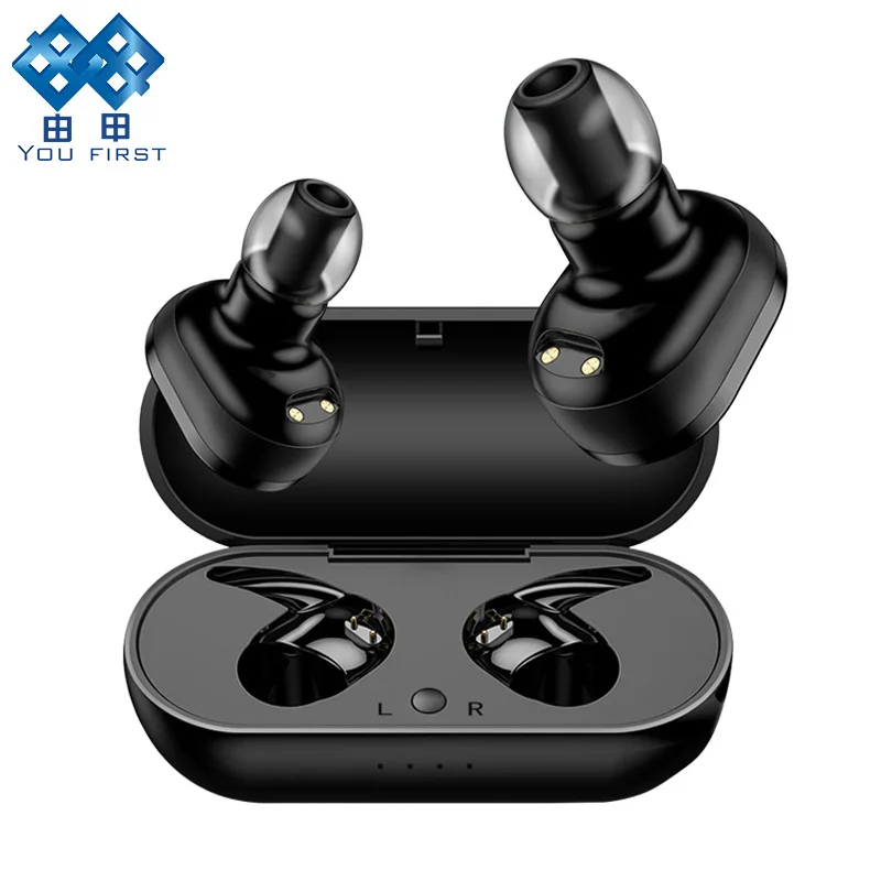 Вы сначала беспроводные наушники Bluetooth 5 0 вкладыши TWS с зарядным устройством