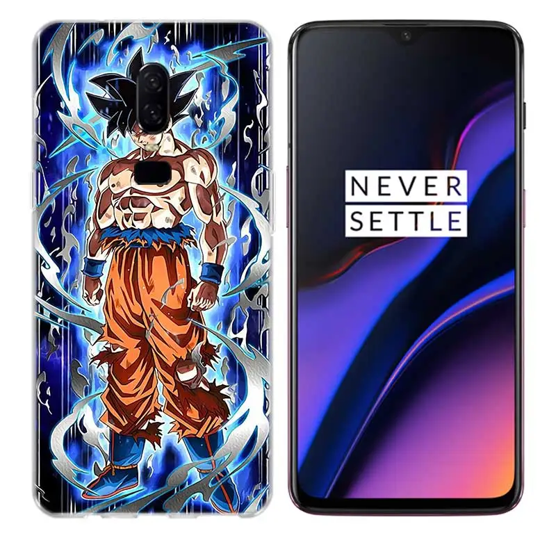NO.6 Dragon Ball и super Goku роскошный мягкий из термопластика силиконовый чехол для мобильного телефона задняя крышка чехол для OnePlus One Plus 7 Pro чехлы для айфонов 5 5, 6 комплектов/партия, 6 комплектов/партия, Fundas Печатный чехол Coque - Цвет: NO.6