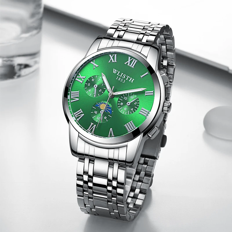 

Dropshipping WLISTH Sport Watches Waterproof Mens Watches Top Brand Luxury Quartz Watch Male Clock Casual Relogio Masculino 2019